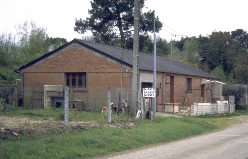 mais aussi les batiments construits par les allemands : maison de mineur