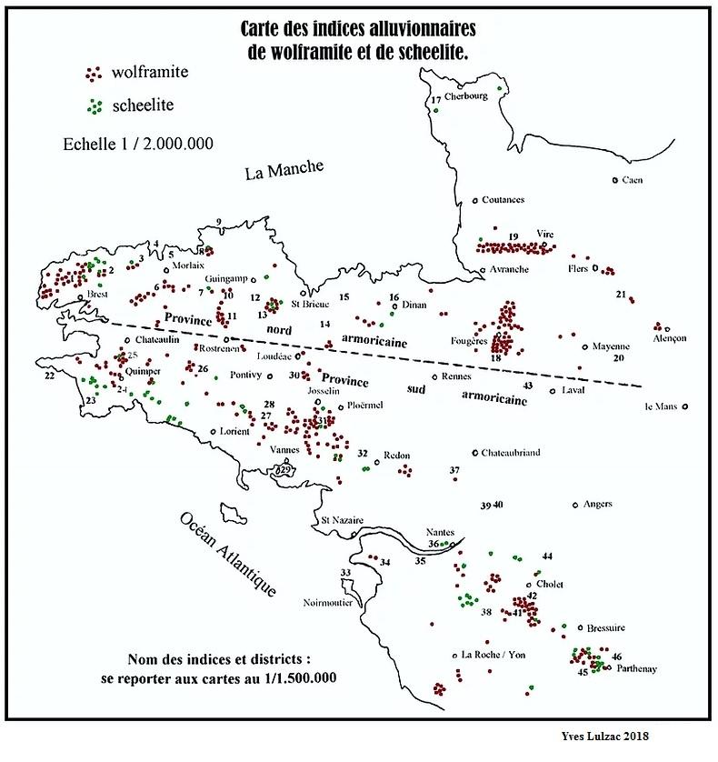 Le tungstene armoricain yves lulzac 2018