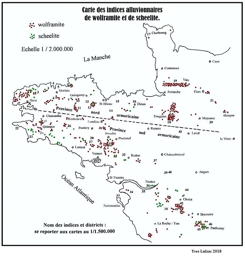 Le tungstene armoricain yves lulzac 2018