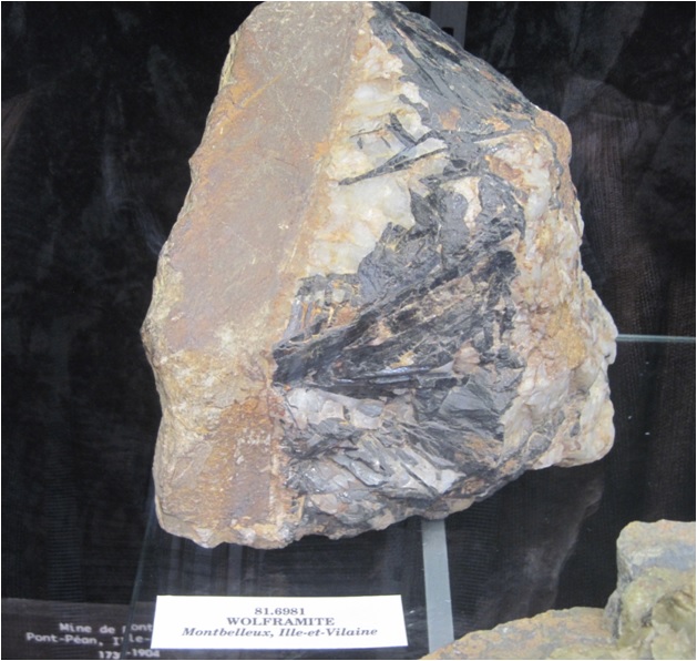 Wolfram, étain et beaucoup d'autres minéraux