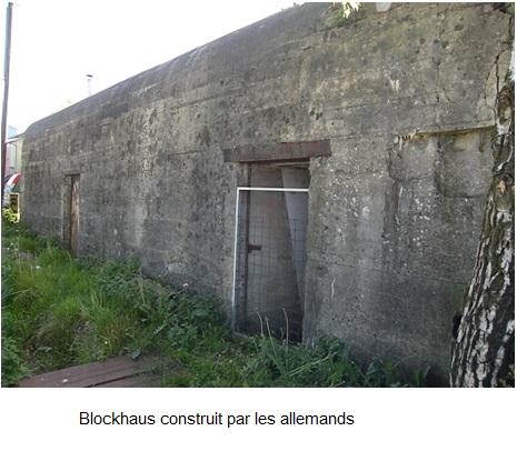 Blockhaus construit par les allemands 1
