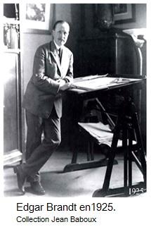 Edgar brandt en 1926