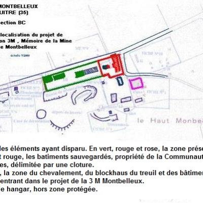 Plan du site apres la rehabilitation